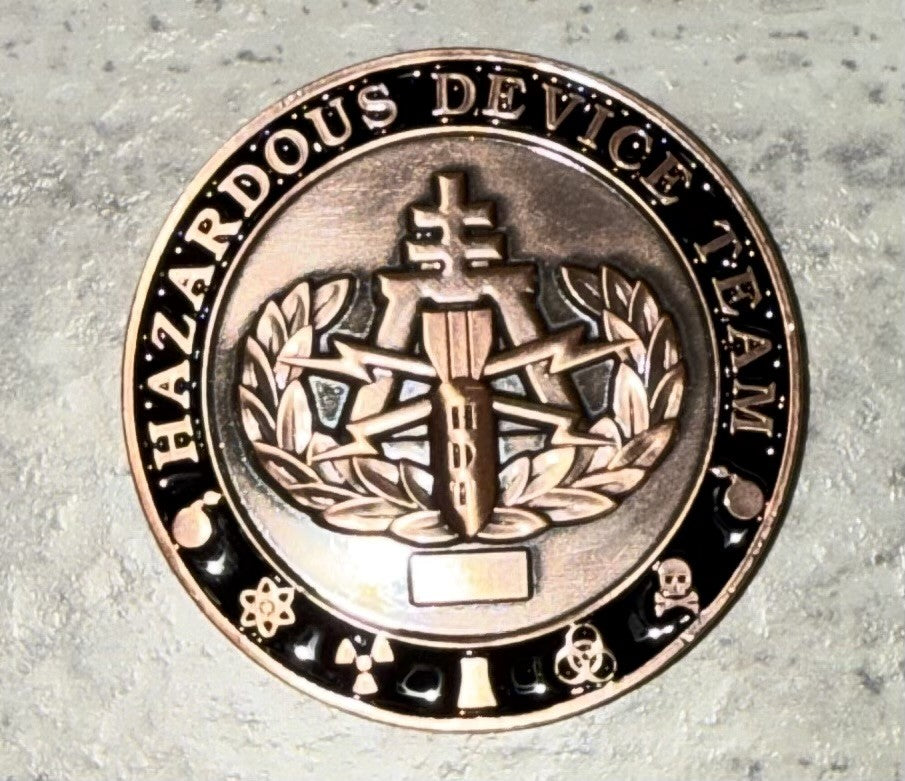 HAZARDOUS DEVICE TEAM COIN #2