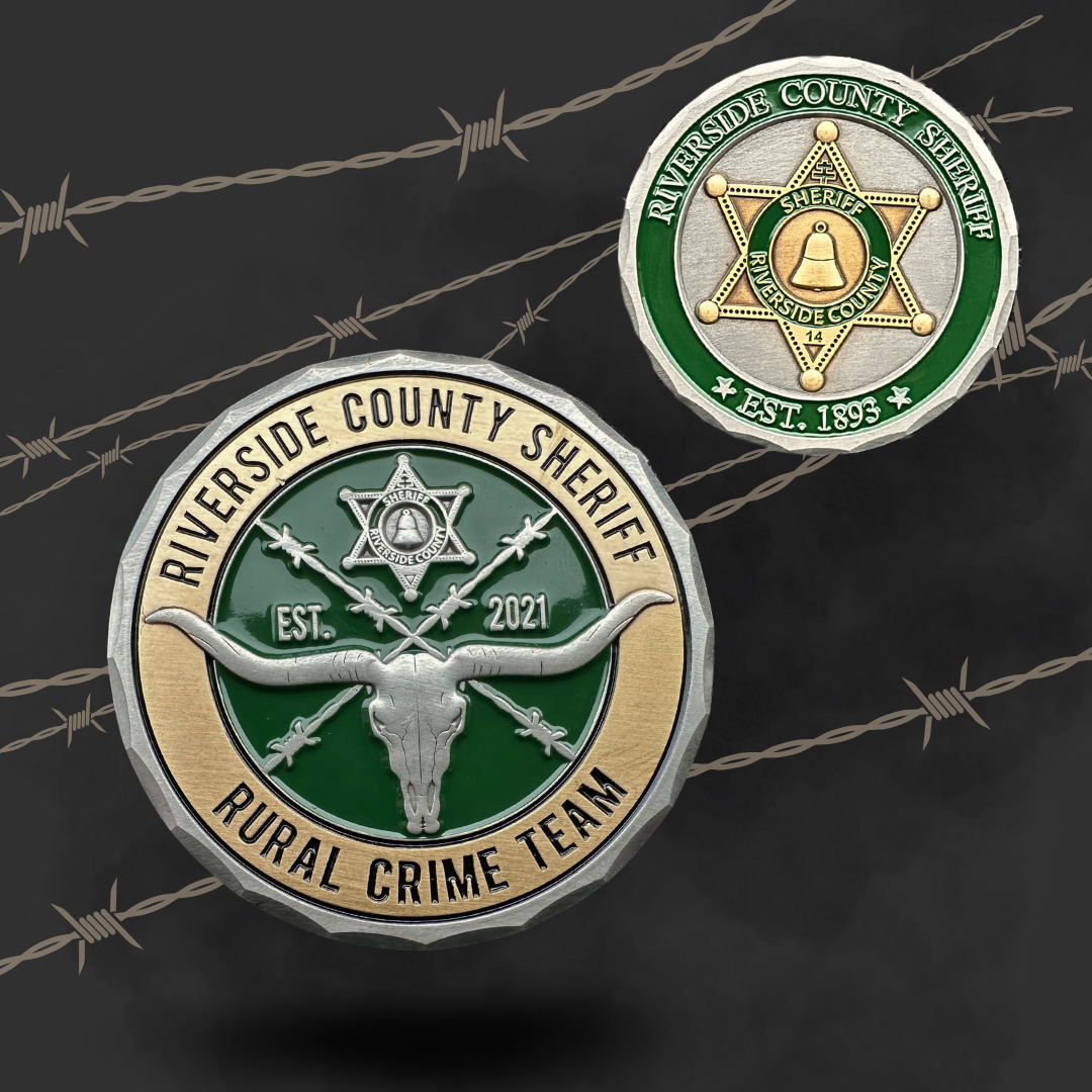 Rural Crimes Team Challenge Coin