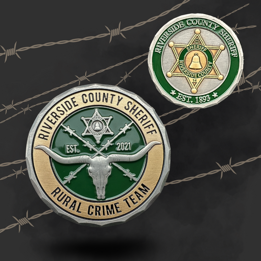 Rural Crimes Team Challenge Coin